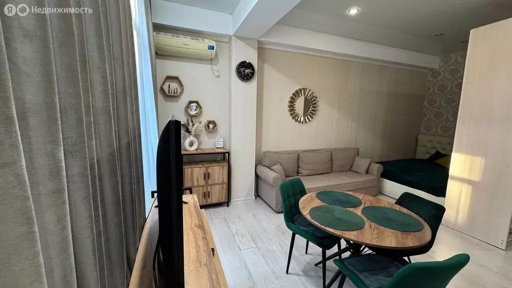 Квартира-студия: Сочи, микрорайон Мамайка, улица Плеханова, 15 (33 м) - Фото 1