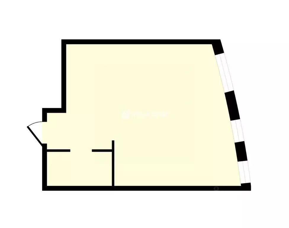 Квартира, 1 комната, 37.4 м - Фото 1