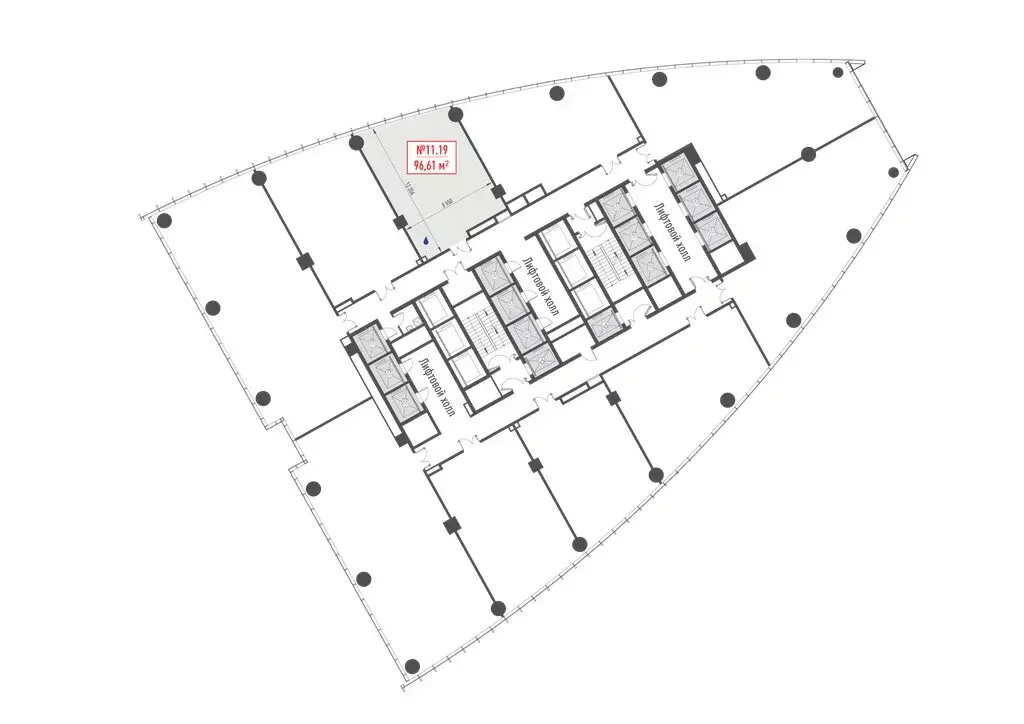 Офис (96.61 м) - Фото 2