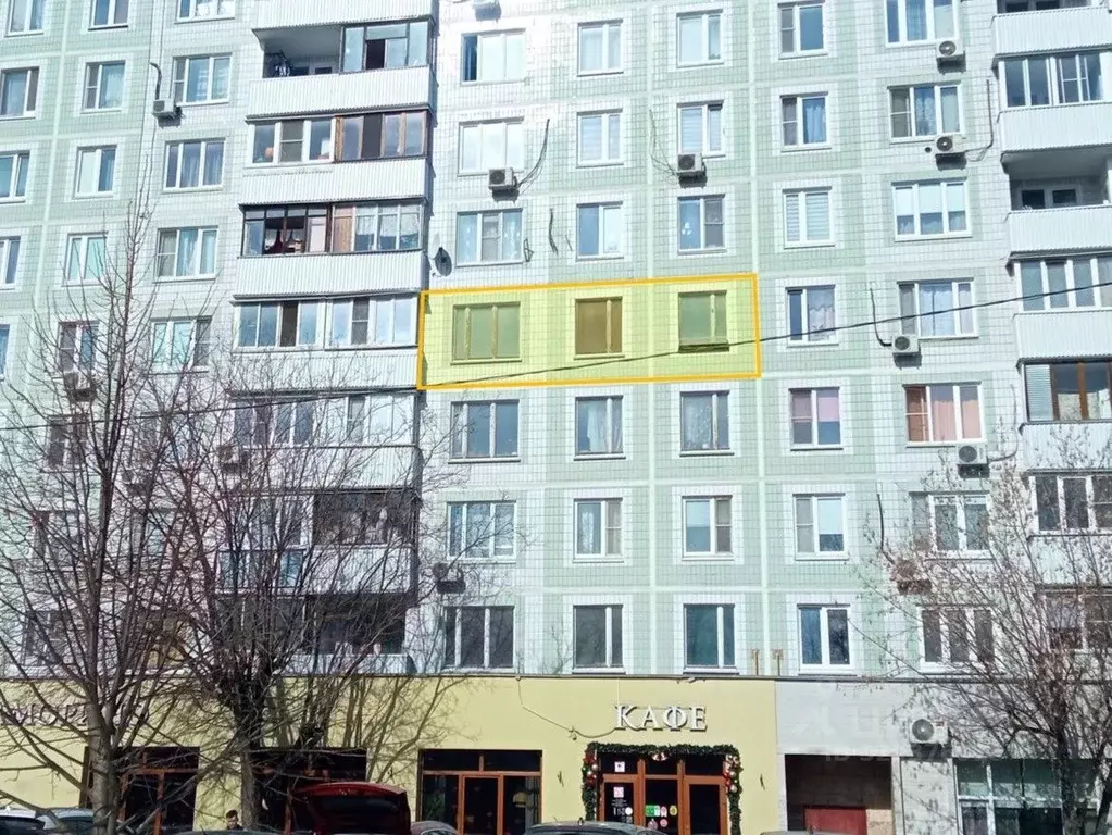Свободной планировки кв. Москва Химкинский бул., 14к1 (44.2 м) - Фото 2