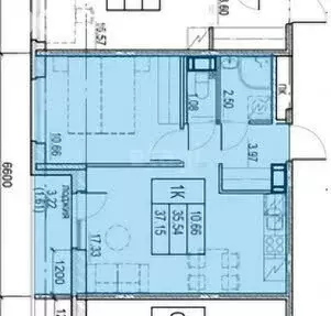 1-комнатная квартира: Мурино, улица Шувалова, 39 (35.54 м) - Фото 1