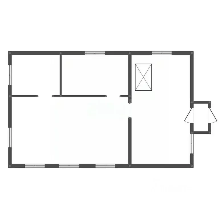 Дом в Амурская область, Свободный Пожарный пер., 49 (42 м) - Фото 1