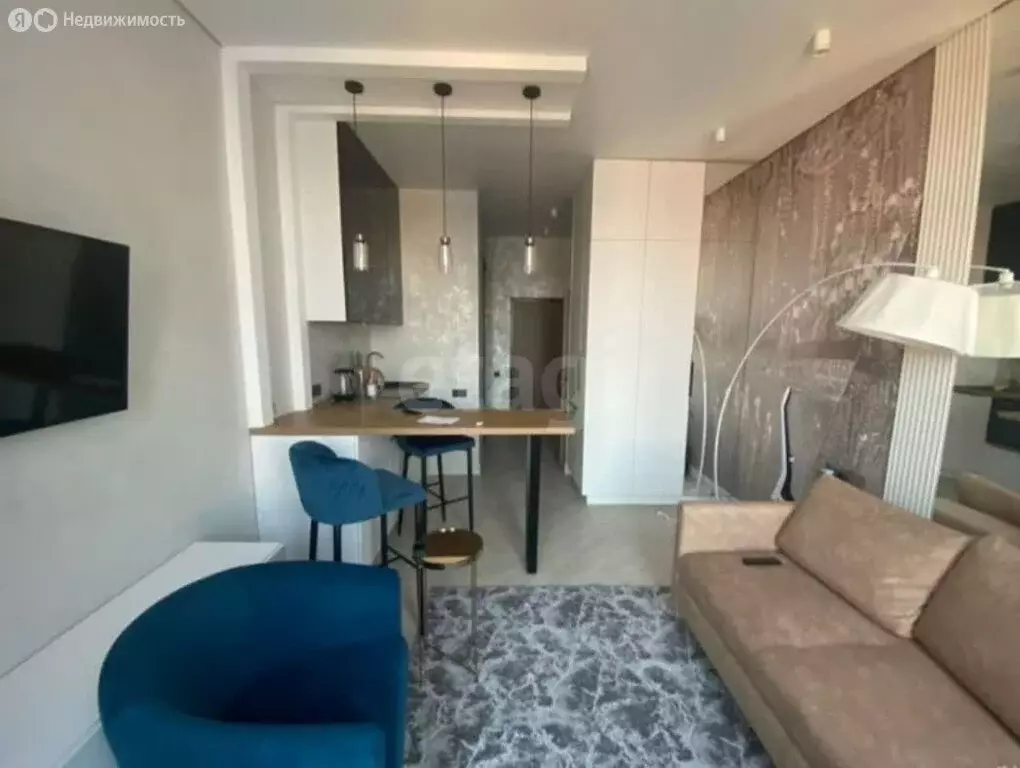 Квартира-студия: Тюмень, улица Газовиков, 73к3 (26.9 м) - Фото 1