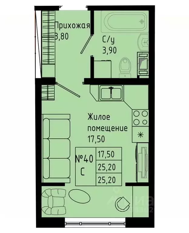 Студия Ленинградская область, Коммунар г. Гатчинский муниципальный ... - Фото 1