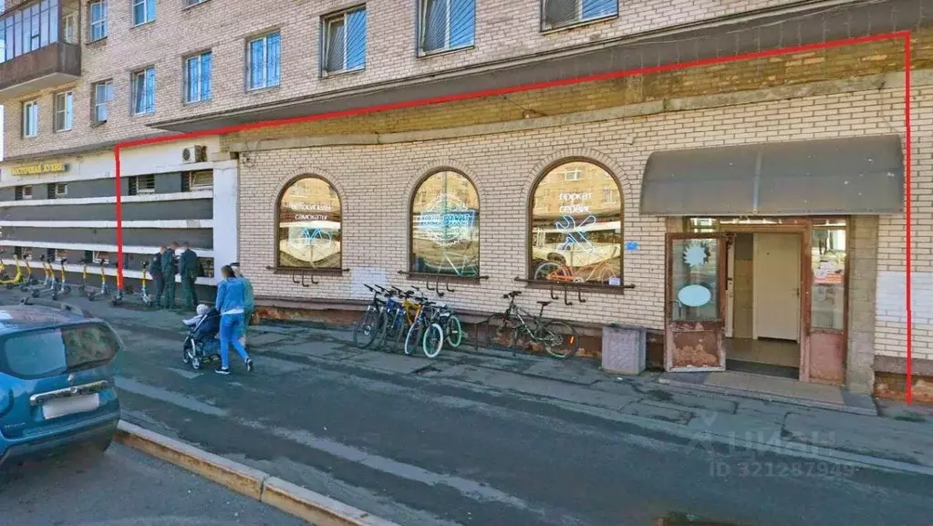 Торговая площадь в Санкт-Петербург Народная ул., 87 (165 м) - Фото 1