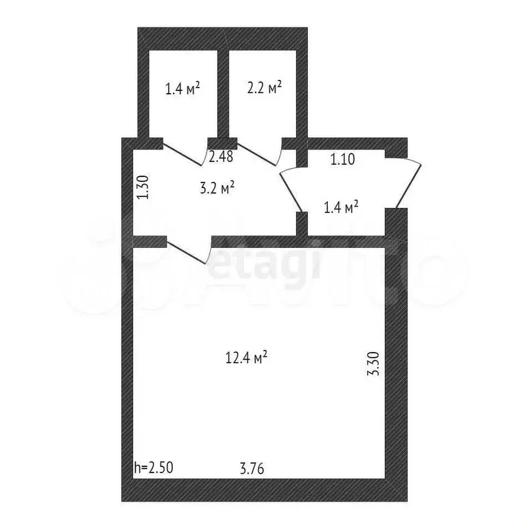 продам помещение свободного назначения, 20.6 м - Фото 0