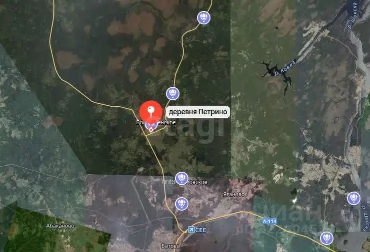 Участок в Вологодская область, Череповецкий район, д. Петрино  (25.0 ... - Фото 2