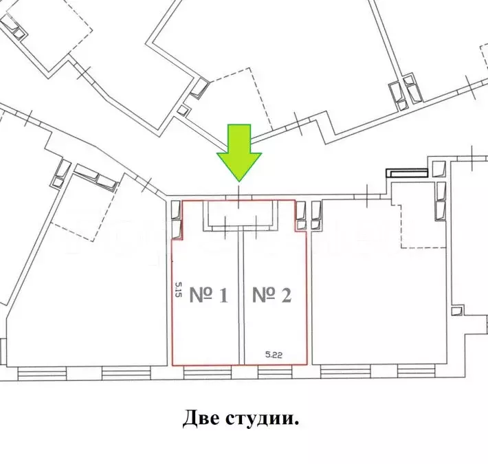 2-комнатная квартира: Москва, улица Бутлерова, 7Б (32 м) - Фото 1