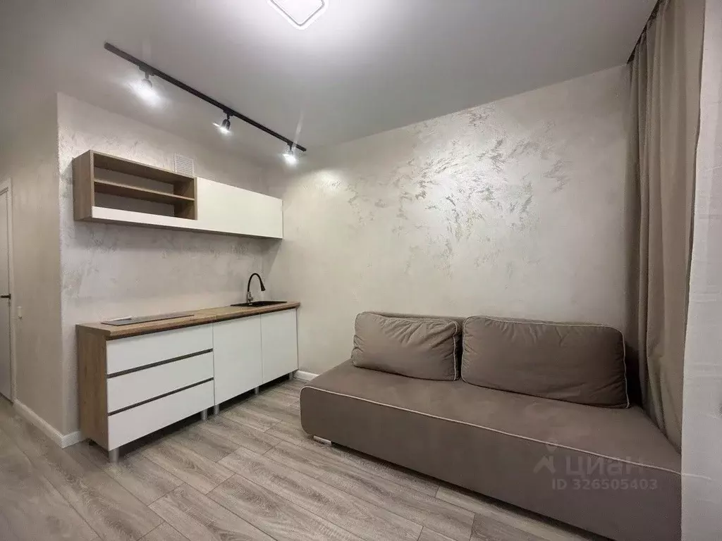 Студия Свердловская область, Екатеринбург Уктус жилрайон, Светлый мкр, ... - Фото 1