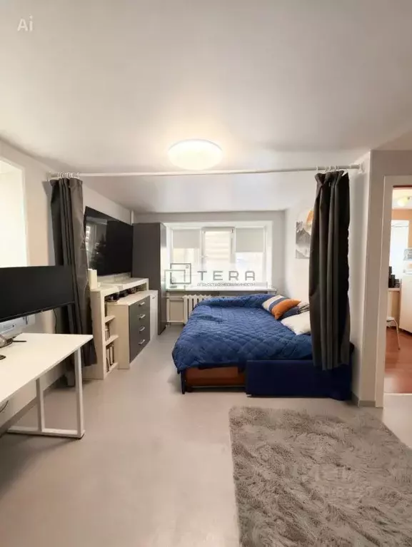 1-к кв. Башкортостан, Уфа Первомайская ул., 71 (31.2 м) - Фото 2