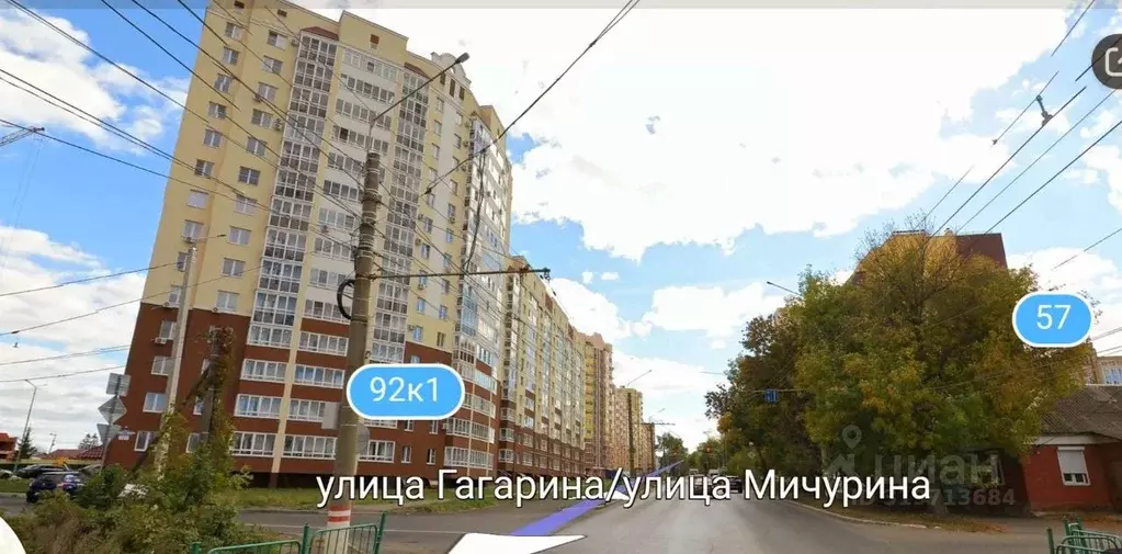 3-к кв. Мордовия, Саранск ул. Гагарина, 92к1 (86.7 м) - Фото 0