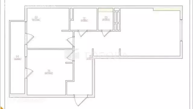 3-комнатная квартира: Барнаул, проспект Строителей, 18 (70 м) - Фото 1