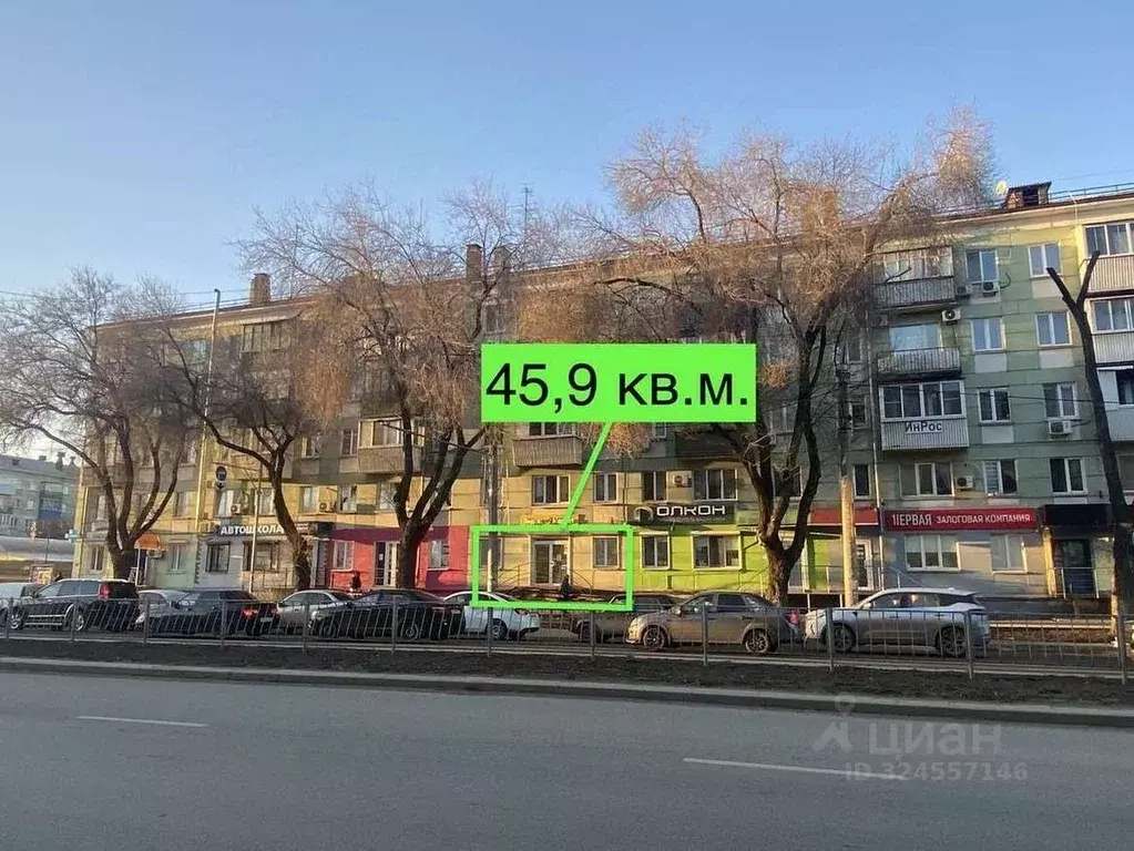 Торговая площадь в Самарская область, Самара ул. Победы, 18 (46 м) - Фото 1