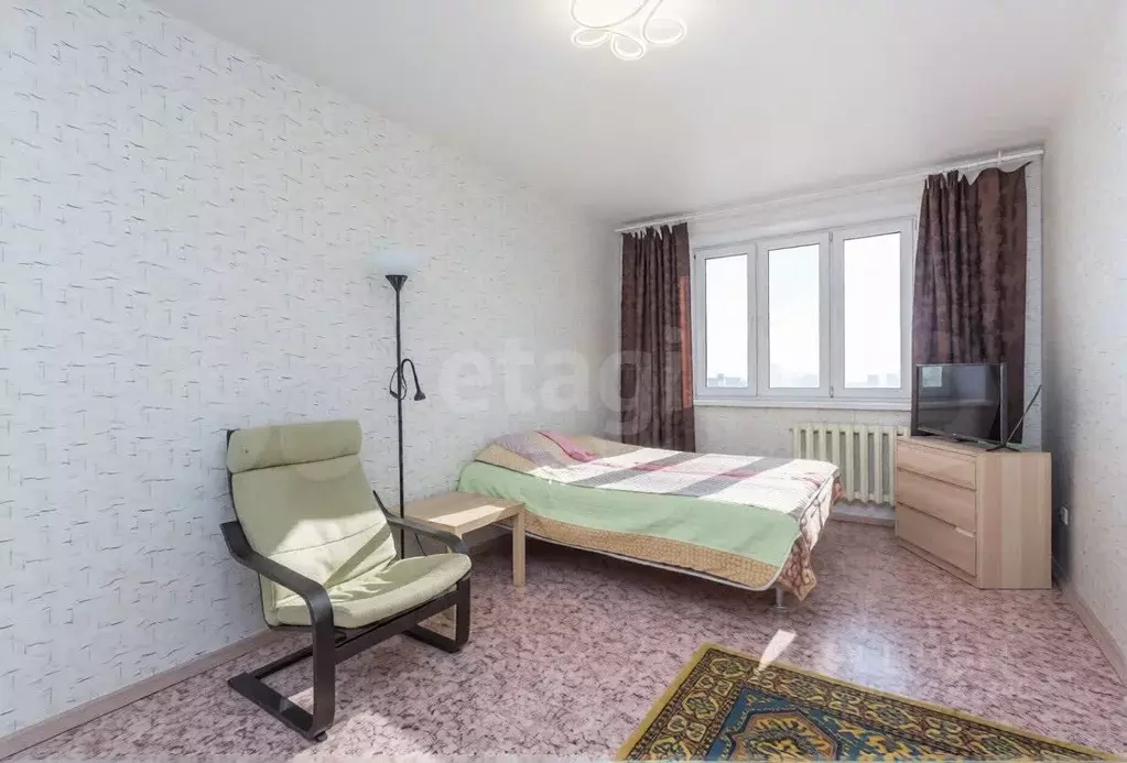 1-к кв. Башкортостан, Уфа Российская ул., 47/3 (39.0 м) - Фото 1