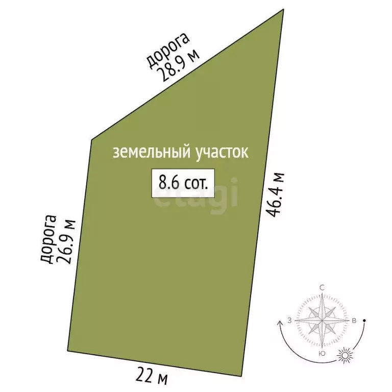 Участок в Крым, Феодосия городской округ, Коктебель пгт  (8.5 сот.) - Фото 1