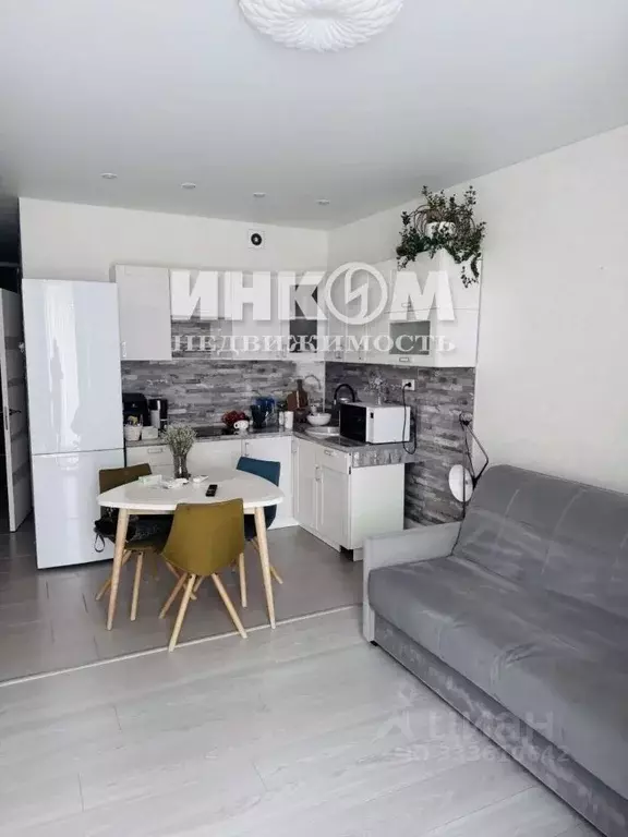Студия Москва Рязанский просп., 2/1к2Б (31.4 м) - Фото 1