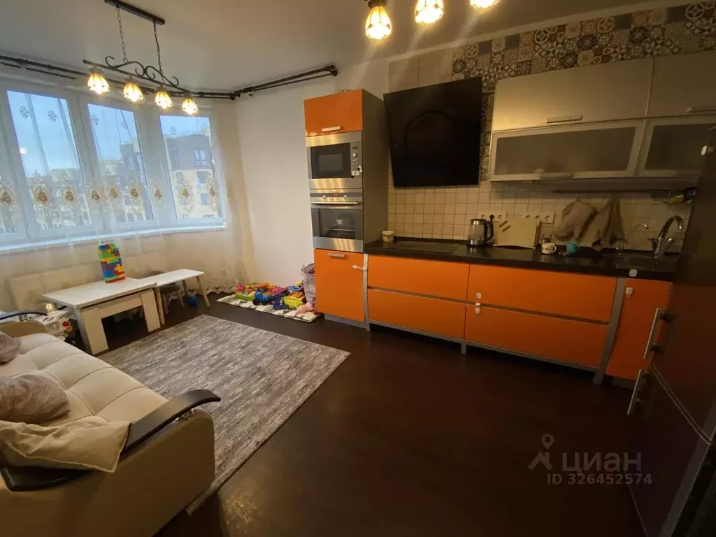 2-к кв. Московская область, Мытищи ул. Красная Слобода, 9 (45.0 м) - Фото 1