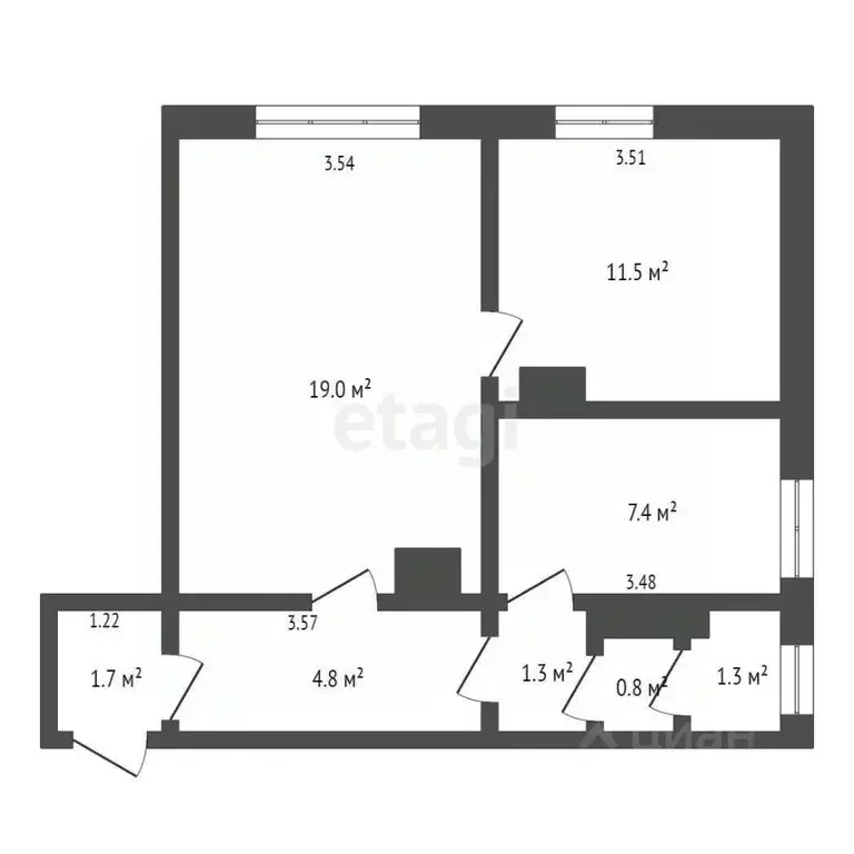 2-к кв. Крым, Кировский район, Старый Крым городское поселение ул. ... - Фото 2