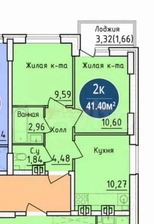 2-к кв. Ростовская область, Ростов-на-Дону Сельмаш мкр, ул. ... - Фото 2