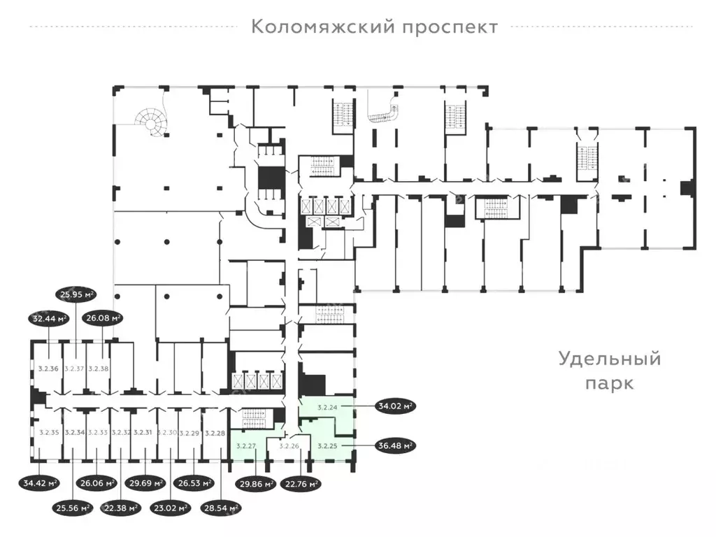 Офис в Санкт-Петербург Коломяжский просп., 19 (100 м) - Фото 1