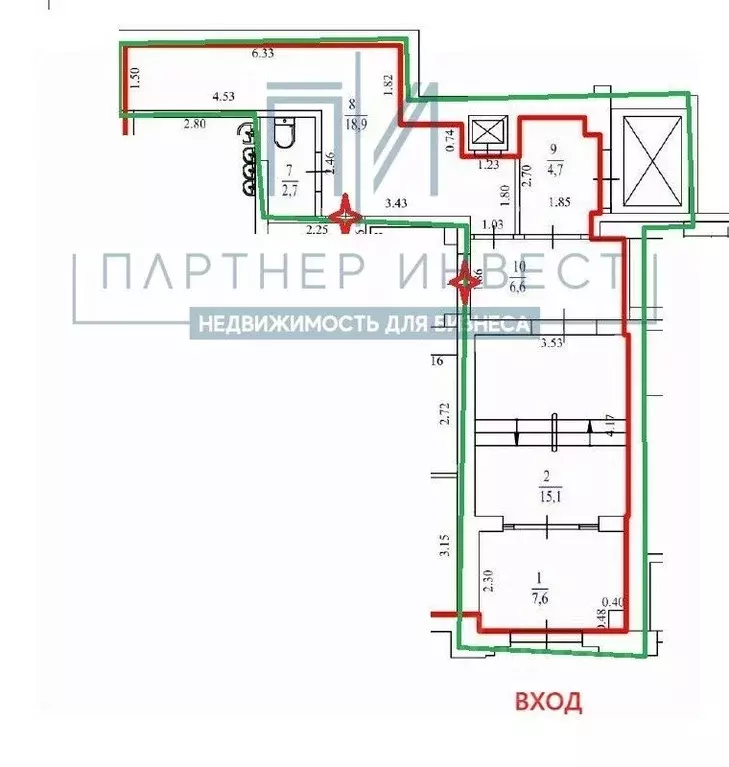 Торговая площадь в Свердловская область, Екатеринбург ул. Щорса, 53 ... - Фото 2