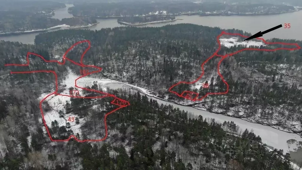 Участок в Карелия, Лахденпохский муниципальный округ, Кухка остров  ... - Фото 2