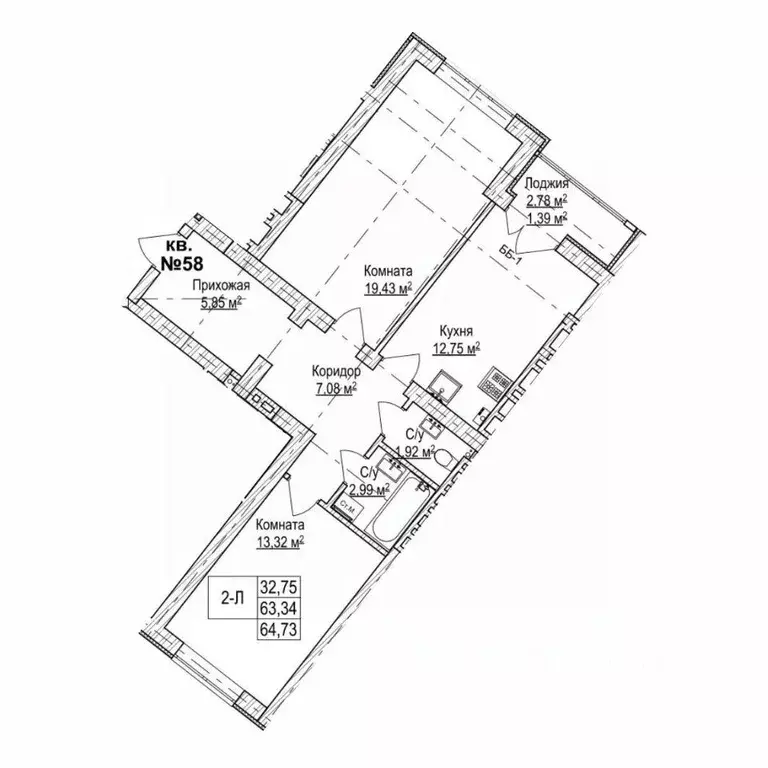 2-к кв. Калининградская область, Зеленоградск ул. Имени Гвардии ... - Фото 1