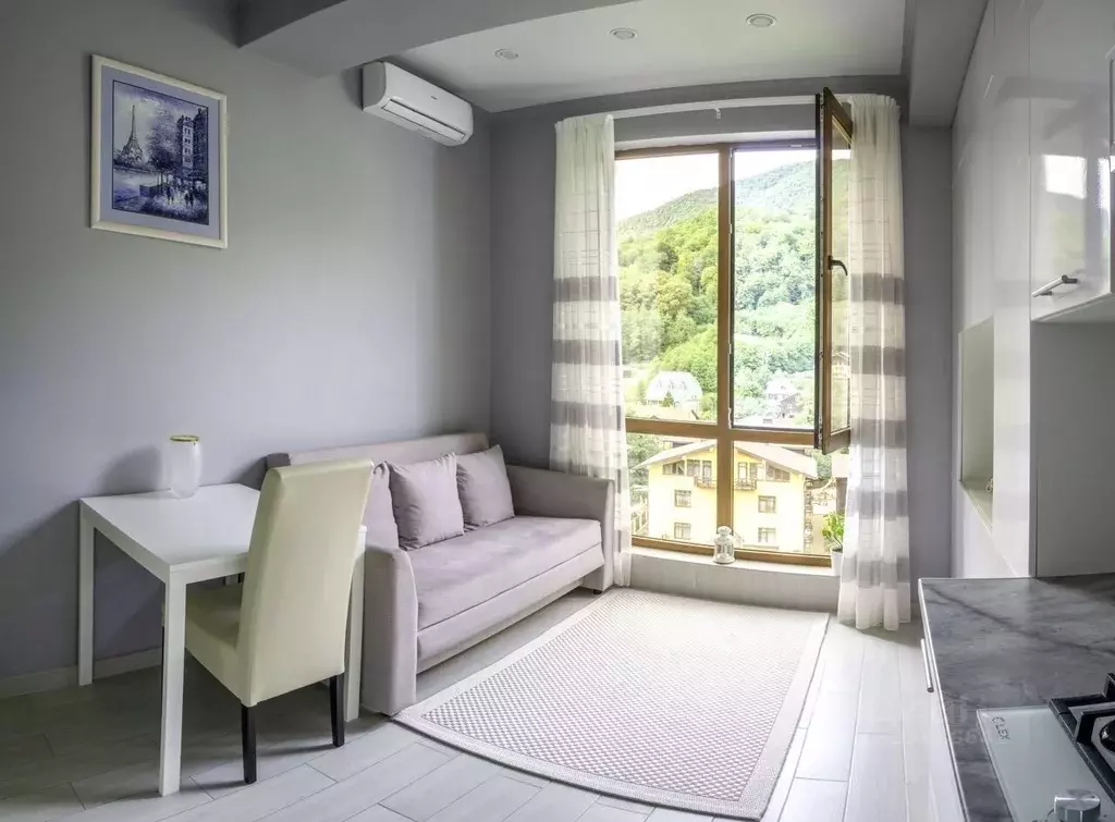 2-к кв. Краснодарский край, Сочи Красная Поляна пгт, ул. Турчинского, ... - Фото 1