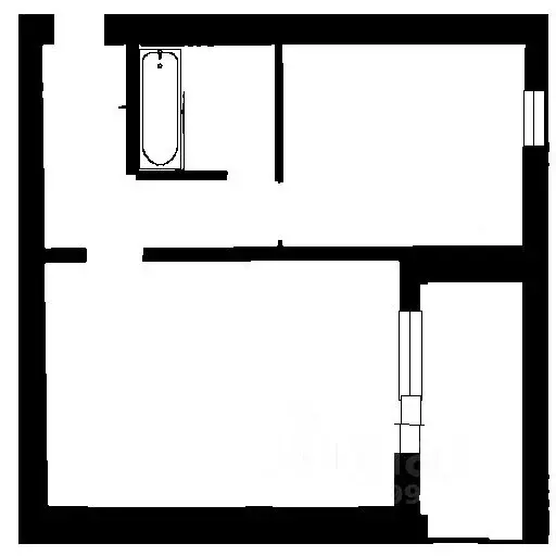 1-к кв. Московская область, Реутов ул. Имени Академика В.Н. Челомея, 9 ... - Фото 2