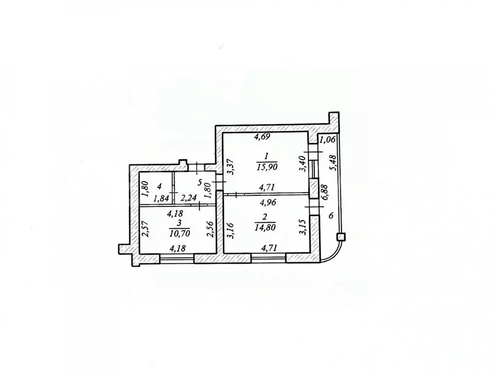 2-к кв. Чувашия, Чебоксары ул. Академика Королева, 9 (55.8 м) - Фото 1