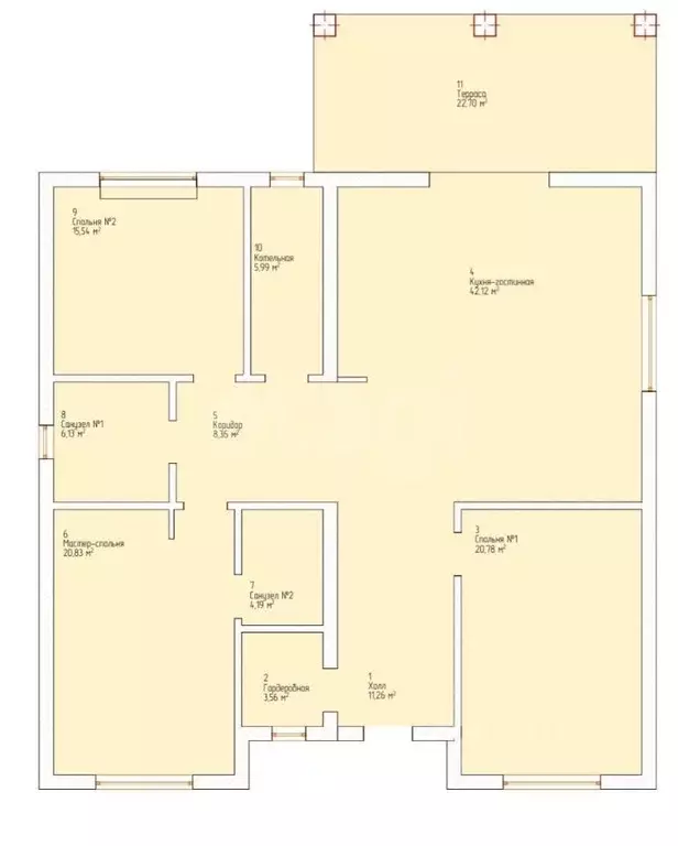 Дом в Курская область, Курский район, Моковский сельсовет, д. Духовец ... - Фото 2