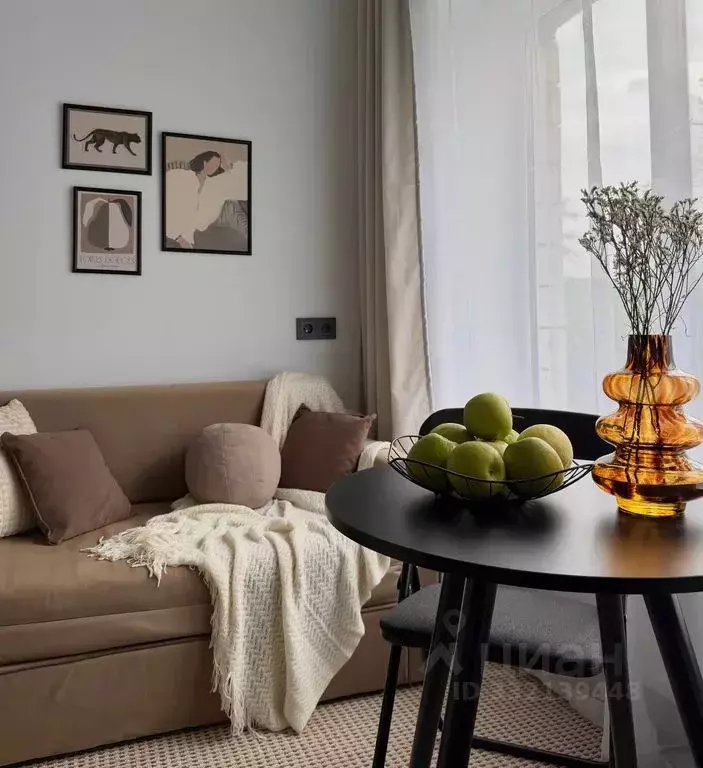 Студия Москва Ленинградский просп., 33А (22.0 м) - Фото 1