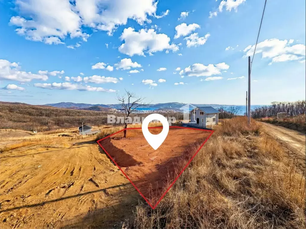 Участок в Приморский край, Находка пос. Врангель, ул. Осенняя (10.63 ... - Фото 1