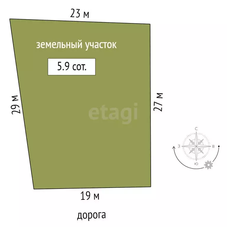 Участок в село Дмитриевская Слобода (5.9 м) - Фото 0