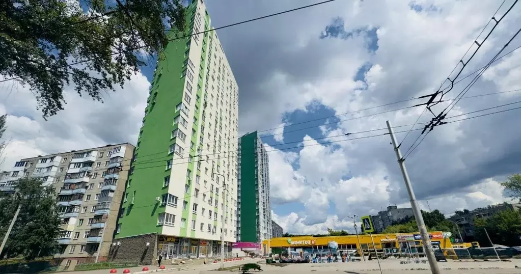 2-к кв. Башкортостан, Уфа Кольцевая ул., 201 (52.9 м) - Фото 1