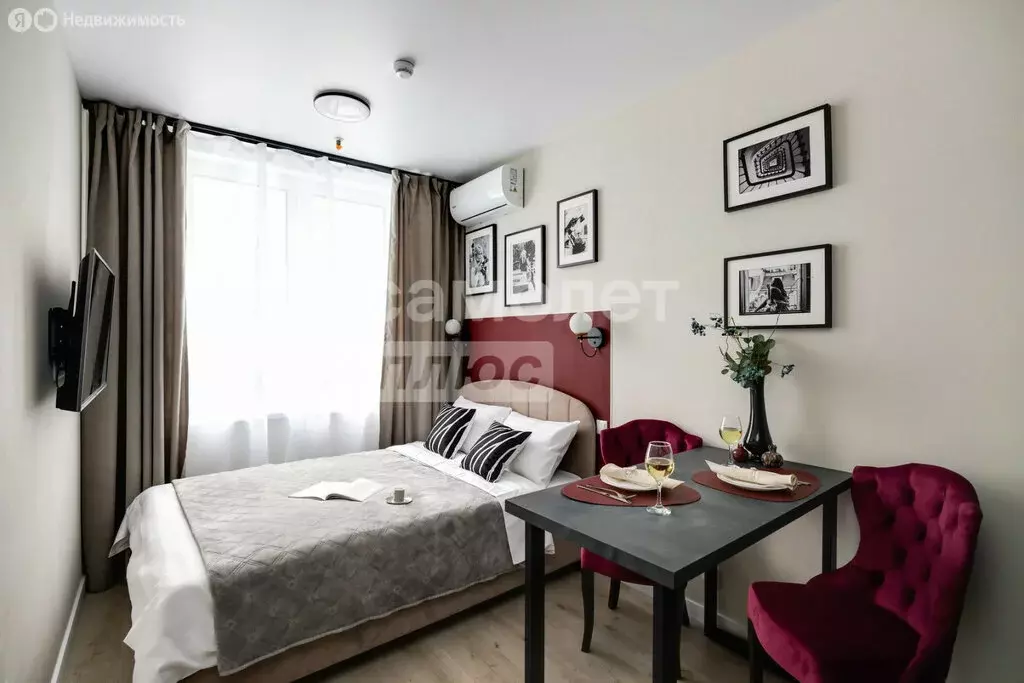 Квартира-студия: Москва, Берёзовая аллея, 19к3 (15.5 м) - Фото 1