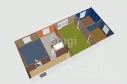 4-к кв. Сахалинская область, Южно-Сахалинск просп. Мира, 241Б (60.0 м) - Фото 2