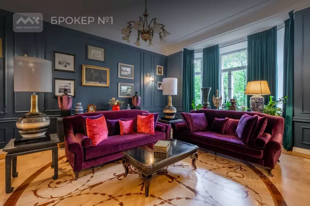 4-к кв. Санкт-Петербург наб. Реки Карповки, 21 (180.0 м) - Фото 2