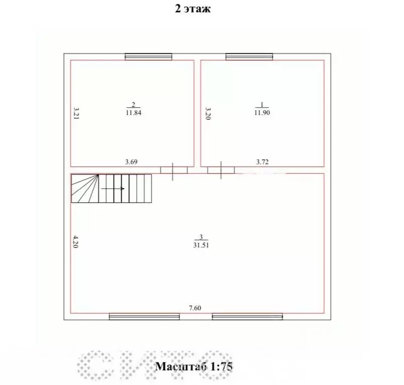 Дом в Вологодская область, Череповецкий район, д. Костяевка 1 (115 м) - Фото 2