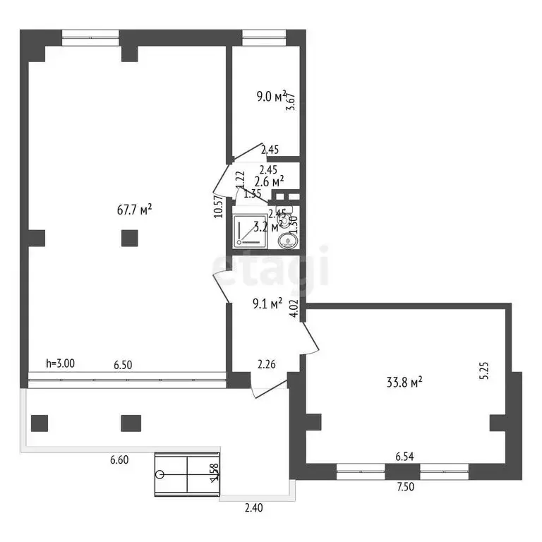 Офис (125.4 м) - Фото 0