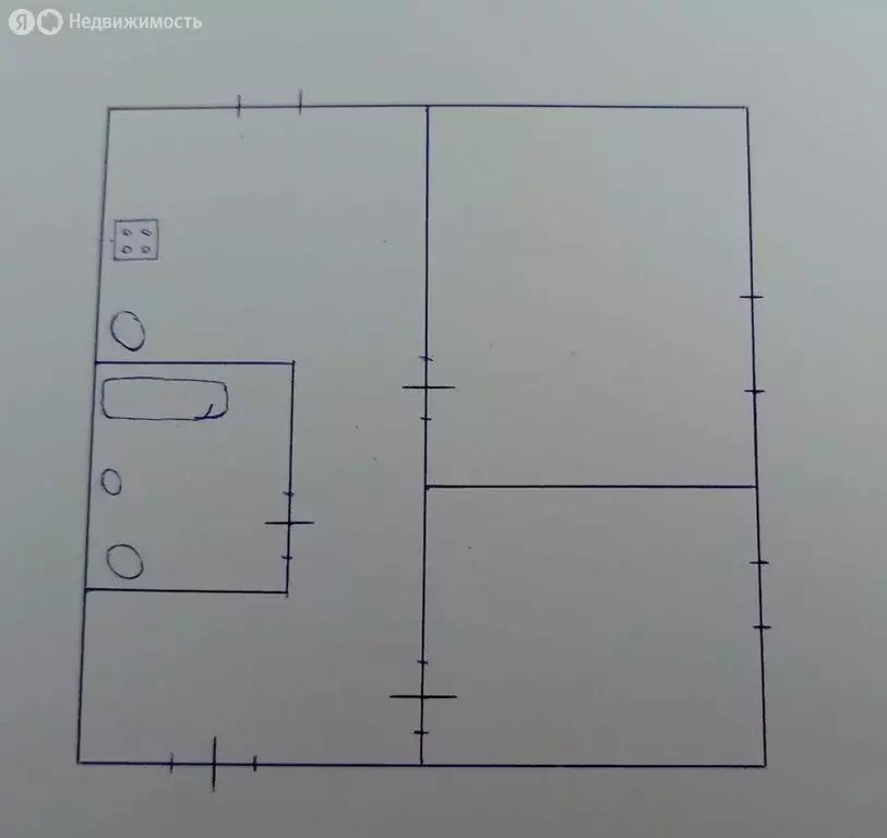 2-комнатная квартира: Новокуйбышевск, улица Кутузова, 20/24 (51.1 м) - Фото 2