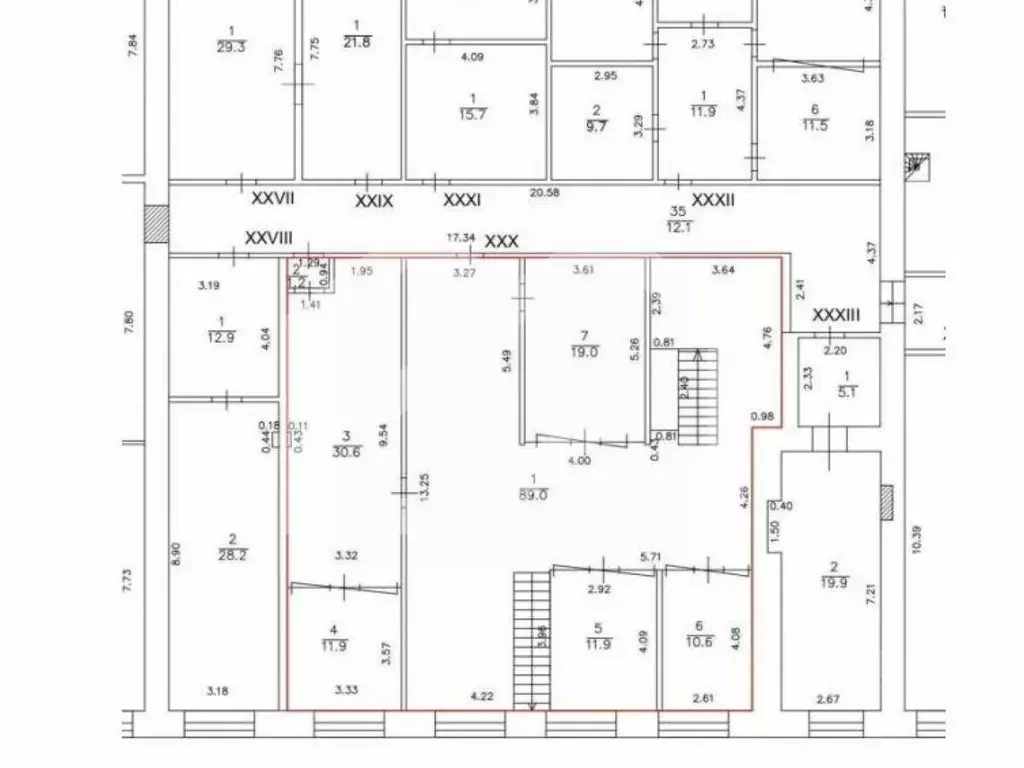 Помещение свободного назначения в Москва Холодильный пер., 3к1с3 (236 ... - Фото 2