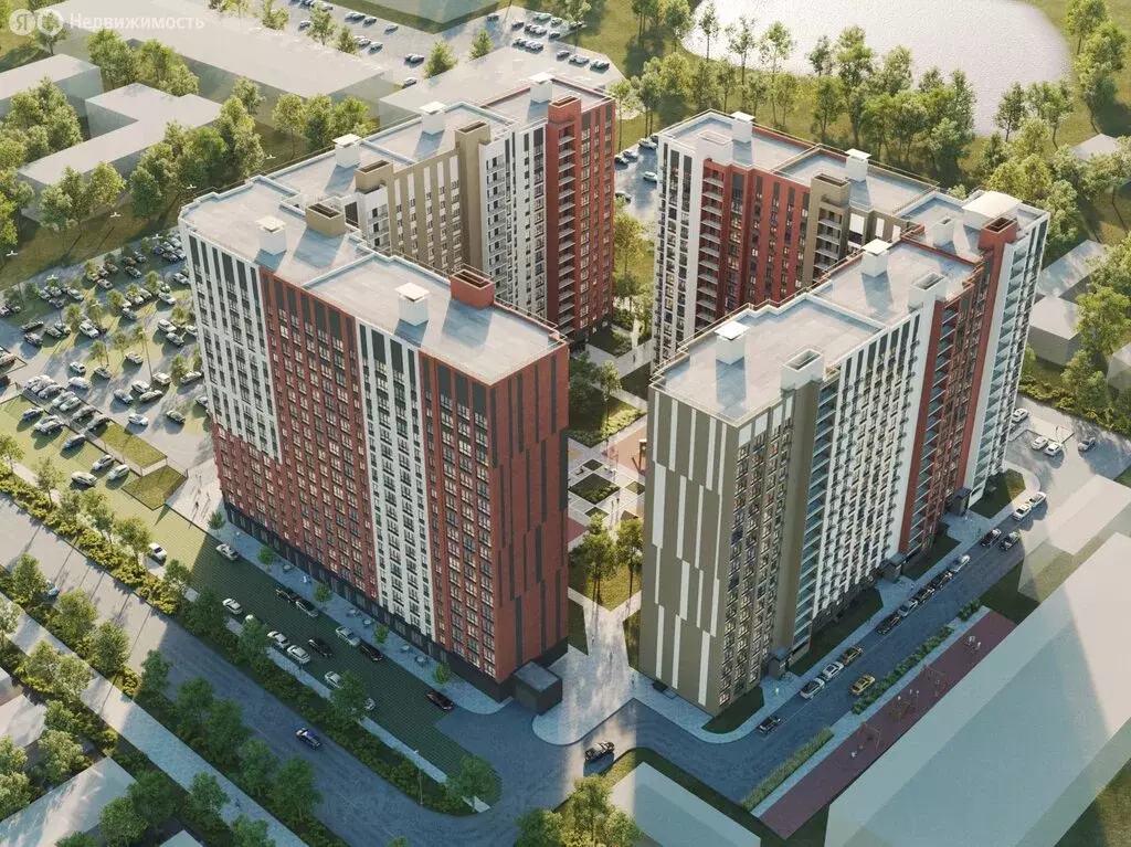 1-комнатная квартира: Липецк, улица Перова, 2 (39.41 м) - Фото 1