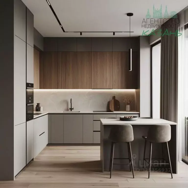 2-к кв. Татарстан, Казань ул. Аделя Кутуя, 137 (54.0 м) - Фото 1