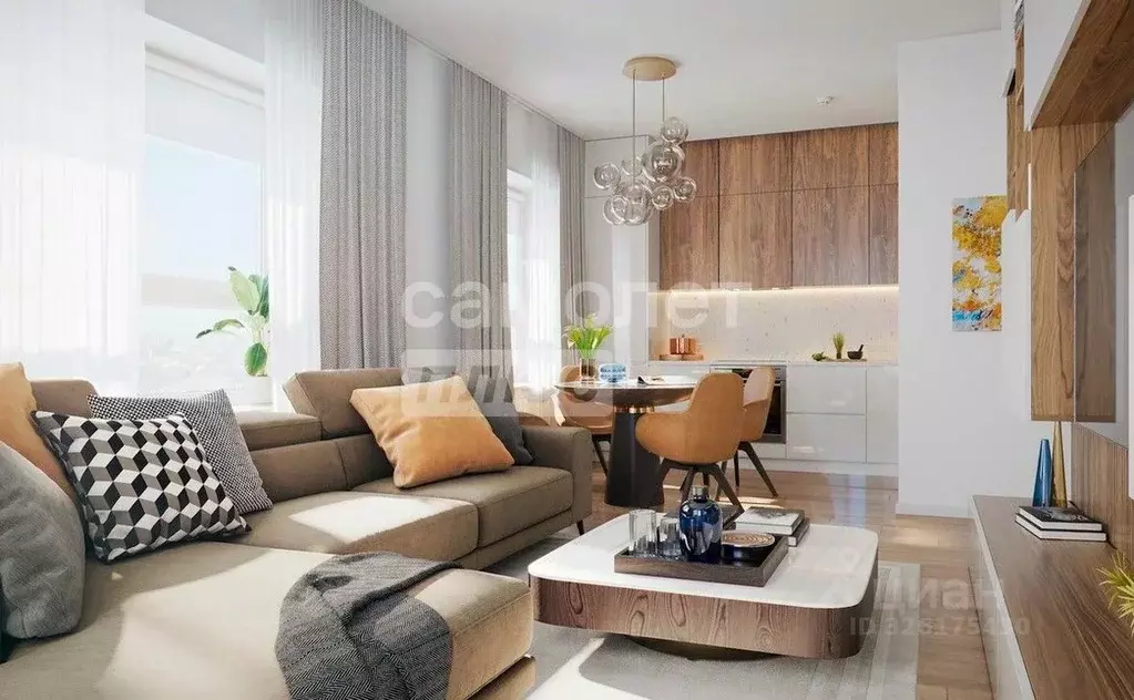 Студия Московская область, Одинцовский городской округ, с. Лайково, ... - Фото 1