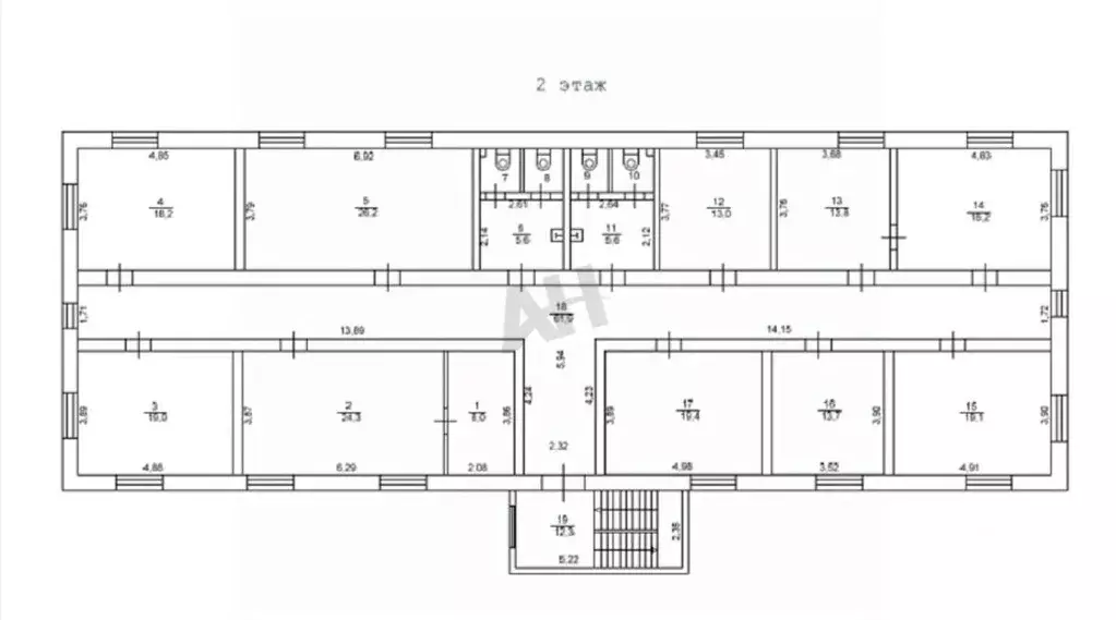 Офис в Москва ул. Водников, 2С2 (272 м) - Фото 1