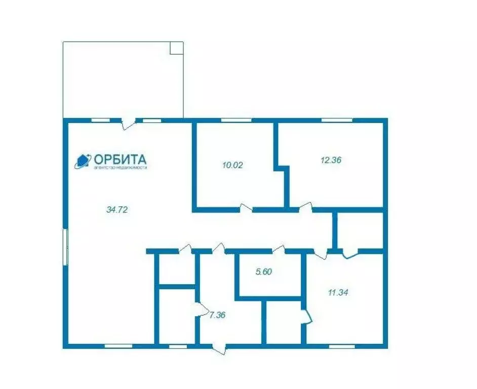 Дом в Тюменский муниципальный округ, деревня Елань (130 м) - Фото 1