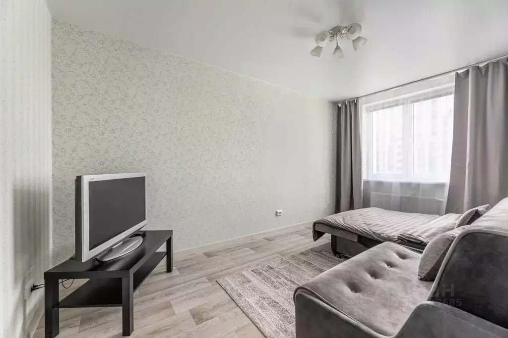 1-к кв. Татарстан, Казань Залесный жилмассив, ул. Гавриила Державина, ... - Фото 1