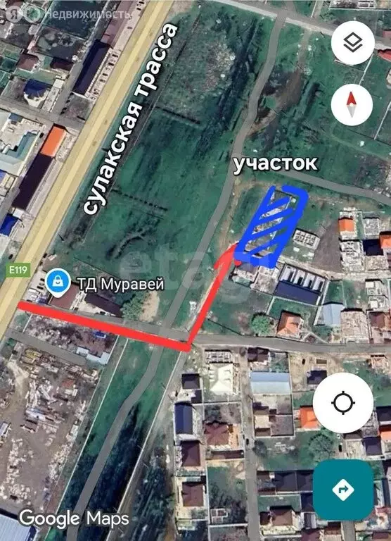 Участок в Махачкала, микрорайон Караман-7 (3 м) - Фото 2