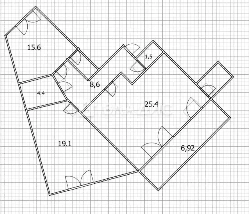 3-к кв. Смоленская область, Смоленск ул. Куриленко, 2 (86.0 м) - Фото 1